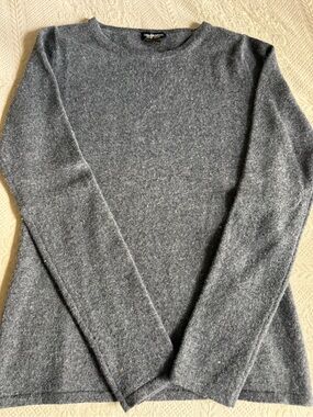Philosophy Soft Heather Gray Crewneck Sweater